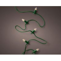 Kerstverlichting vlam kaars 10 lampjes buiten - afbeelding 2
