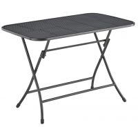 Kettler klaptafel strekmetaal 110x70 cm antraciet - afbeelding 1