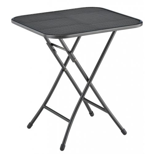 Kettler klaptafel strekmetaal 70 x 70 cm antraciet - afbeelding 1