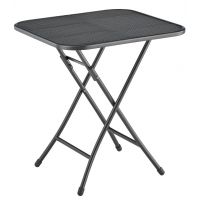 Kettler klaptafel strekmetaal 70 x 70 cm antraciet - afbeelding 1
