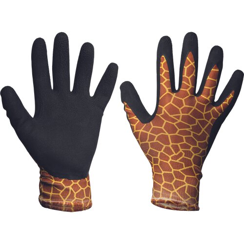 Kixx handschoen giraffe brown maat 7 - afbeelding 1