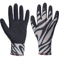Kixx handschoen zebra white maat 8 - afbeelding 1