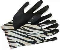 Kixx handschoen zebra white maat 8