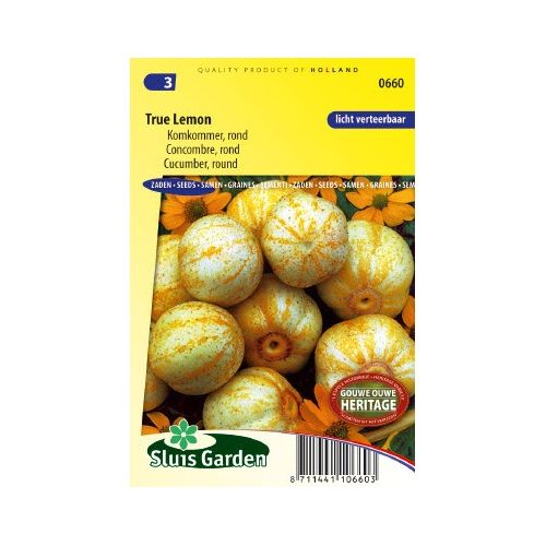 Komkommer zaden True Lemon