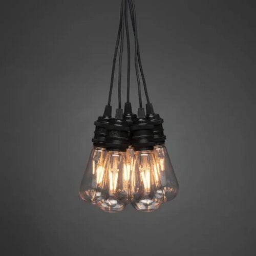Konstsmide edison bulb verlengsysteem 10 lamps - afbeelding 1