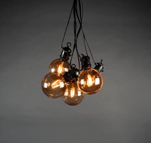 Konstsmide globe smoke startsysteem amber - afbeelding 1