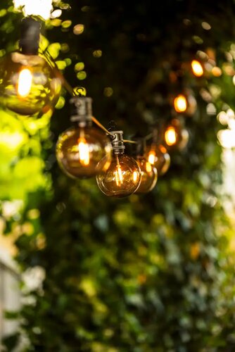 Konstsmide globe smoke verlengsysteem amber 10 lamps - afbeelding 2