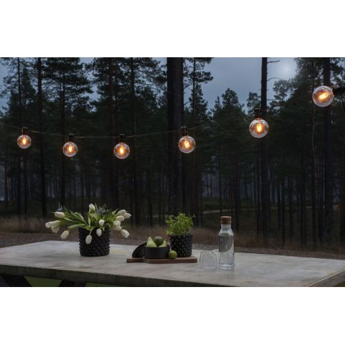 Konstsmide globe verlengingssysteem amber 10 lamps - afbeelding 2