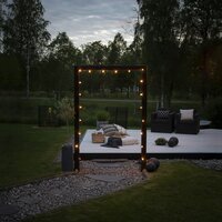 Konstsmide oval 40 lamps amber - afbeelding 2