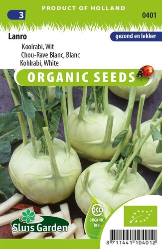 Koolrabi zaden Lanro BIO