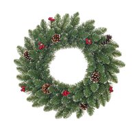 Krans creston 45 cm groen