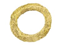 HBX Krans stro diameter 25cm naturel