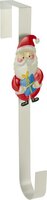 Kranshanger 37 cm wit kerstman