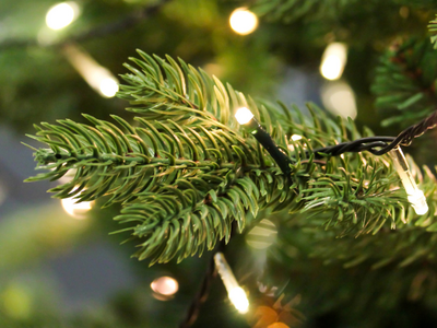 Kunstkerstbomen met verlichting