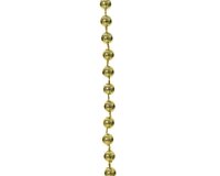 Kunststof kralenslinger licht goud 10 meter - afbeelding 2