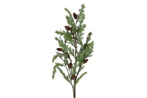 Countryfield zijden tak den cryptomeria 103 cm groen