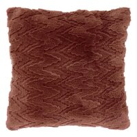 Unique Living kussen liora 45 x 45 cm marsala