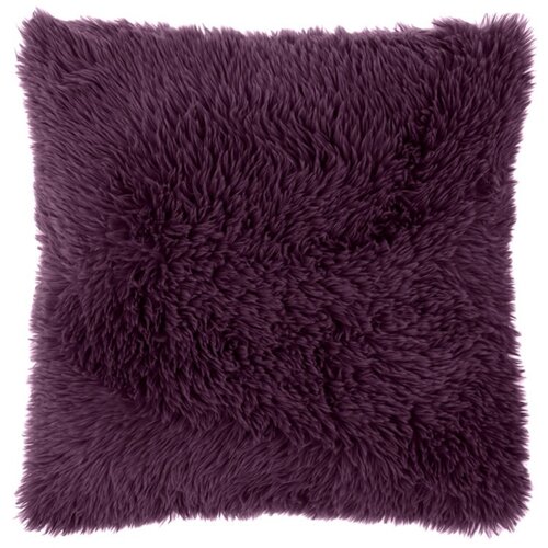 Unique Living kussen mats 45 x 45 cm donkerpaars