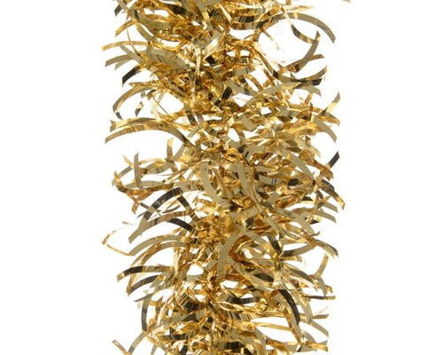 Lametta golfguirlande glans licht goud