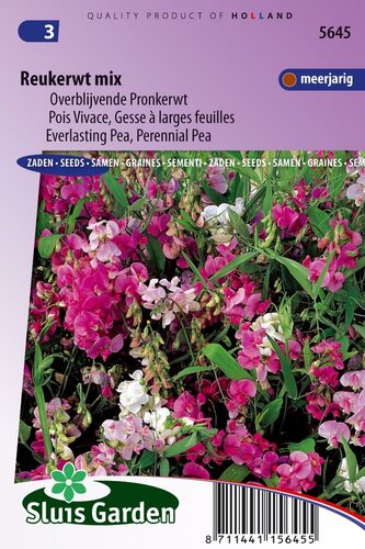 Lathyrus Latifolius zaden Reukerwt Gemengd