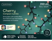 Led cherry lights compact 750 lamps multi colour - afbeelding 2