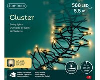 Clusterverlichting led 588 lampjes soft gold - afbeelding 2