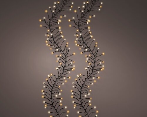 LED clusterverlichting warm wit / klassiek warm 768 lampjes - afbeelding 1