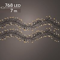 LED clusterverlichting warm wit / klassiek warm 768 lampjes - afbeelding 1