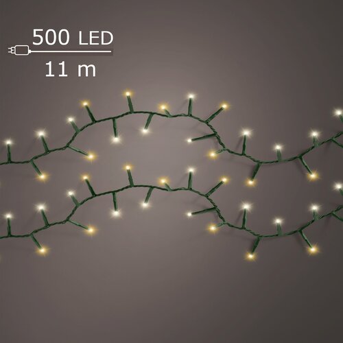 LED compact lights 500 warm wit en klassiek warm lampjes - afbeelding 1