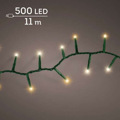 LED compact lights 500 warm wit en klassiek warm lampjes - afbeelding 1