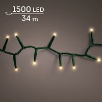 LED compact rice lights 1500 lamps soft gold - afbeelding 1