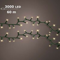 LED compact rice lights 3000 lamps soft gold - afbeelding 1