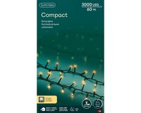 LED compact rice lights 3000 lamps soft gold - afbeelding 2