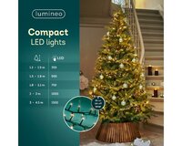 LED compact rice lights 350 lamps soft gold - afbeelding 3