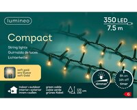 LED compact rice lights 350 lamps soft gold - afbeelding 2