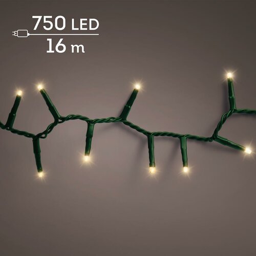 LED compact rice lights 750 lamps soft gold - afbeelding 1