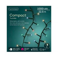 LED compact twinkel lights 1000 multicolour - afbeelding 2