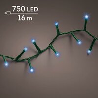 LED compact twinkel lights 750 blauw - afbeelding 1