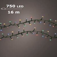 LED compact twinkel lights 750 multicolour - afbeelding 1