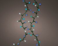 LED compact twinkel lights 750 groen blauwe multi lampjes - afbeelding 2