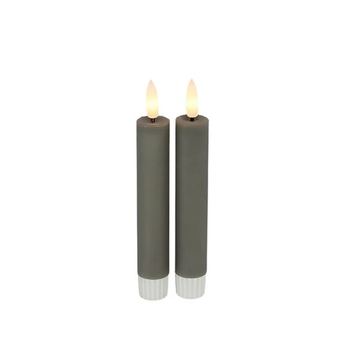 Dinerkaars led Lyon 15 cm grijs