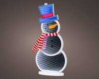 Led infinity led sneeuwpop 40 cm