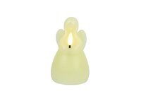 Led kaars engel 11,5 cm crème