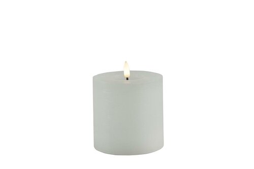 Led kaars Lyon D10 H 10 cm Wit