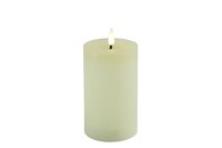 Led kaars Lyon D7.5 H 12.5 cm crème
