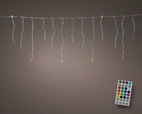 Led fonkel icicle dancing lights 212 lampjes Led multi - afbeelding 2