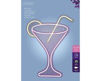 Led neon usb-c cocktail 32 x 43 cm multicolor - afbeelding 2
