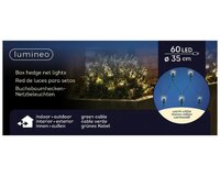 Led net buxus verlichting D35cm 60 lampjes - afbeelding 2