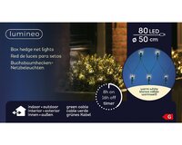 Led net buxus verlichting D50cm 80 lampjes - afbeelding 2