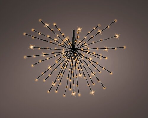 Led poolster met 72 lampjes twinkel effect - afbeelding 1